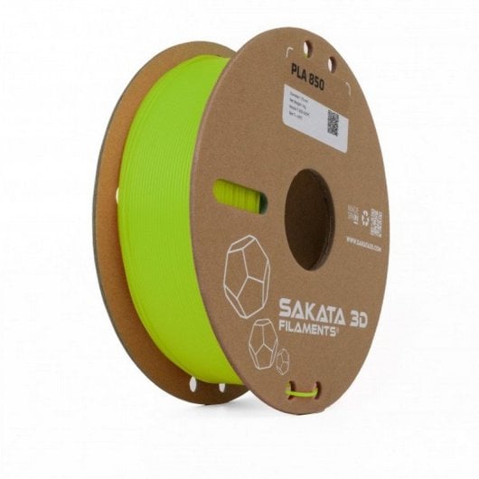 Sakata 3D Bobina de Filamento PLA 850 1.75 mm Fluor Light Green 1Kg