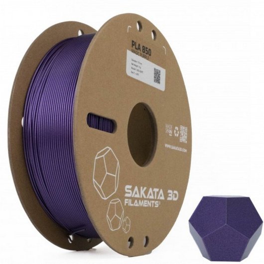 Sakata 3D Bobina de Filamento PLA 850 1.75 mm Magic Purple 1Kg