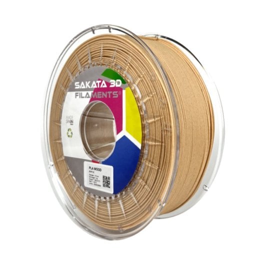Sakata 3D Bobina de Filamento PLA WOOD Arce 1.75 mm 1 Kg