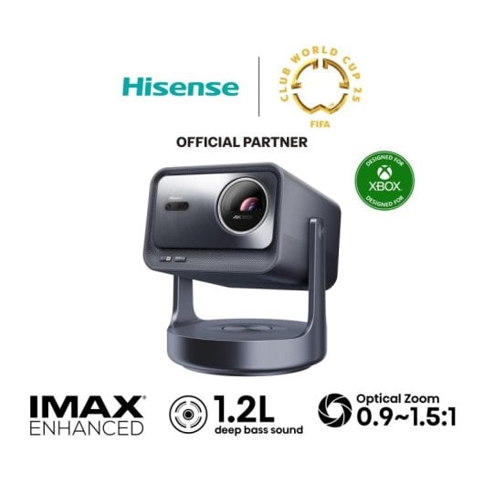 Projetor Hisense C2 Ultra 4K 3000 Lúmenes 300" Laser DLP HDR JBL WiFi Gaming