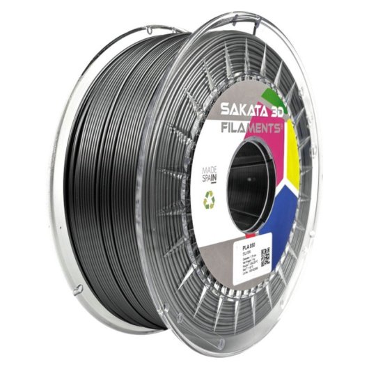 Sakata 3D Bobina de Filamento PLA 850 1.75 mm Plata 1Kg