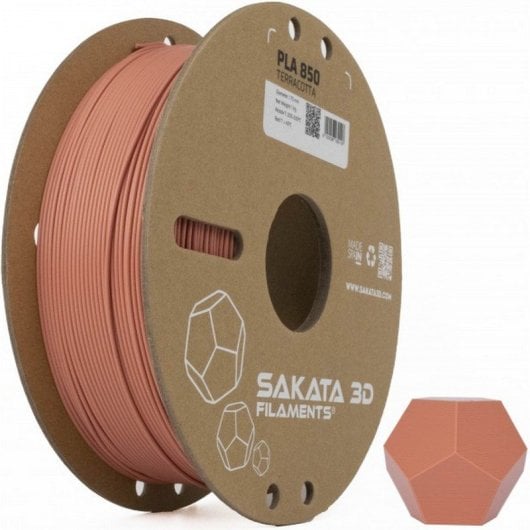 Sakata 3D Bobina de Filamento PLA 850 1.75 mm Terracota 1Kg