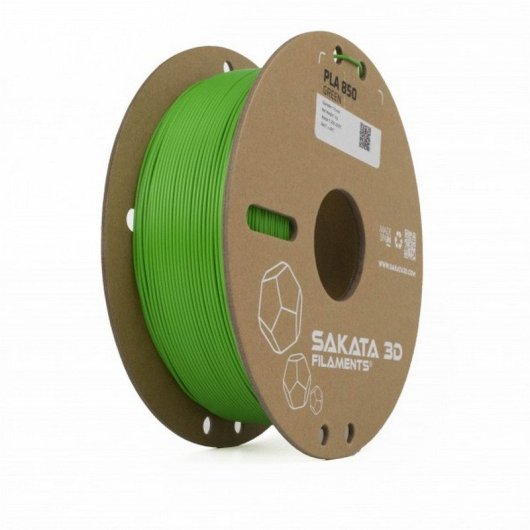 Sakata 3D Bobina de Filamento PLA 850 1.75 mm Verde 1Kg