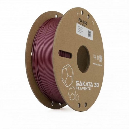 Sakata 3D Bobina de Filamento PLA 850 1.75 mm Silk Wine 1Kg