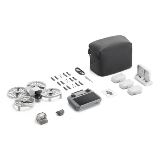 Drone DJI Flip Fly More Combo RC2 48MP 4K 31min 14km WiFi5 BT5 Gris/Blanco