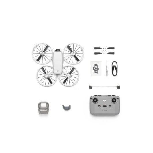 DJI Flip Drone 48MP 4K WiFi Bluetooth 5.0 16m/s 31min Vuelo 2GB MicroSDXC 249g Cinzento/Preto