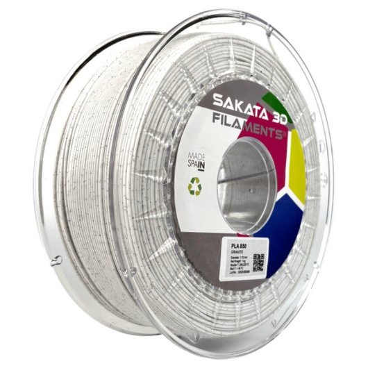 Sakata 3D Bobina de Filamento PLA 850 1.75 mm 1Kg Granito