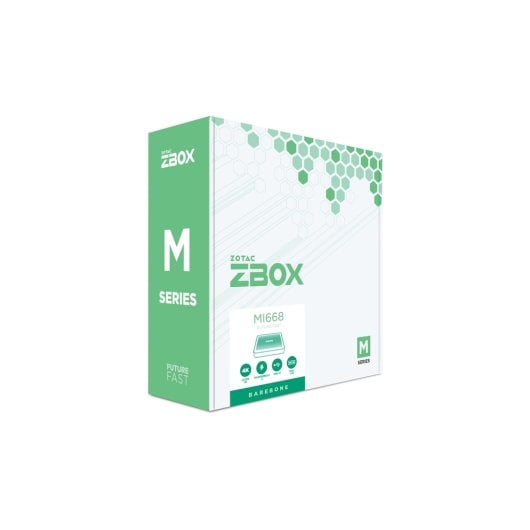 Barebone ZOTAC ZBOX MI668-BE Intel Core i7 DDR5 64GB SSD M.2 Wi-Fi 6 Thunderbolt 4
