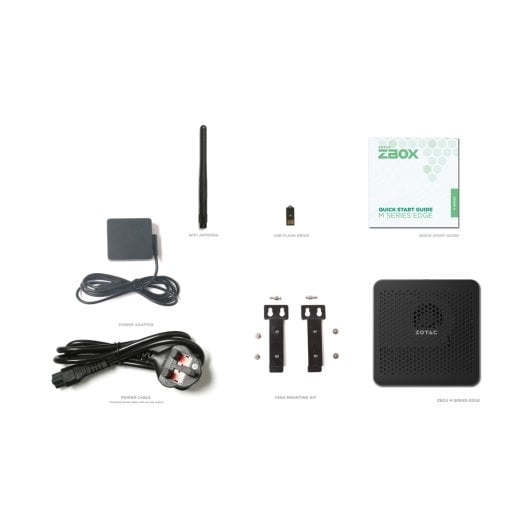 Barebone Zotac ZBOX edge MI648 Intel Core i5 64GB RAM 1TB SSD Wi-Fi 6