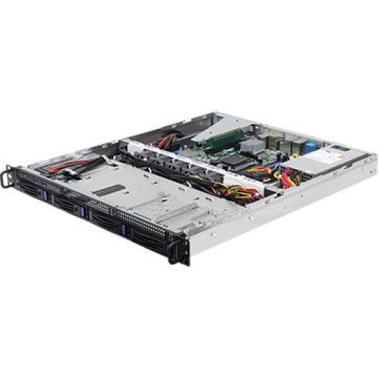 Barebone ASRock 1U4LW-B650/2L2T AM5 DDR5 128GB 4x3.5" 2x10GbE 2x1GbE Rack 1U AST2600