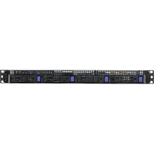 Barebone ASRock 1U4LW-B650/2L2T AM5 DDR5 128GB 4x3.5" 2x10GbE 2x1GbE Rack 1U AST2600