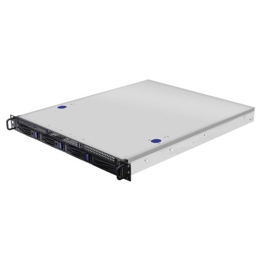 Barebone ASRock 1U4LW-B650/2L2T AM5 DDR5 128GB 4x3.5" 2x10GbE 2x1GbE Rack 1U AST2600