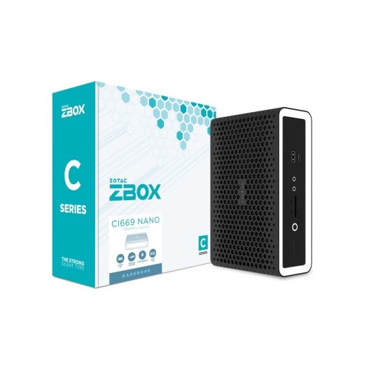 Barebone Zotac ZBOX CI669 nano Intel Core i7 1.7 GHz DDR5 64GB RAM M.2 PCIe SSD 65W
