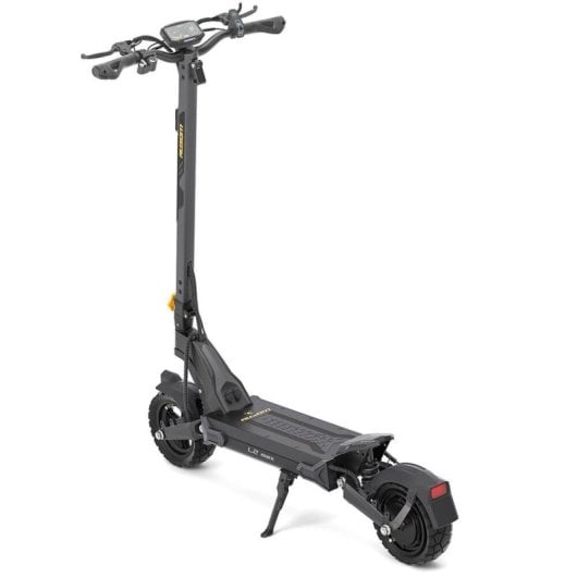 Patinete eléctrico AUSOM 25km/h 90km autonomía 1000W suspensión doble neumáticos tubeless