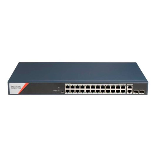 Switch Hikvision DS-3E1528HP-SI-24P2T2F 28 porte Gigabit 370W PoE+ 90W SFP