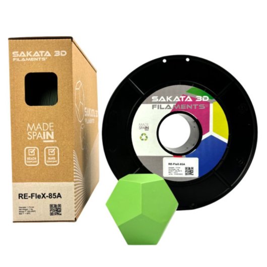 Sakata 3D Bobina de Filamento RE-FLEX 85A 1.75 mm 1Kg