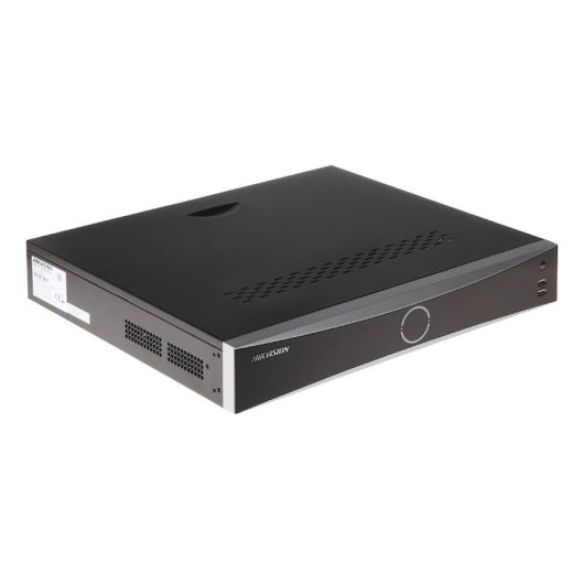 Grabador NVR Hikvision DS-7716NXI-K4/16P 16 canales 4K IA PoE 1.5U Negro