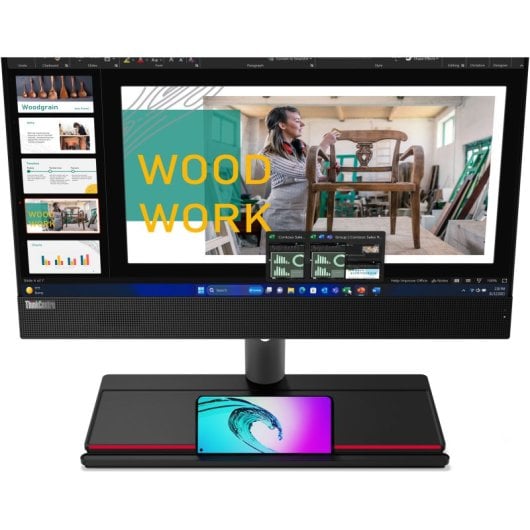 PC Tout-en-Un Lenovo ThinkCentre M90a i5 8GB RAM 256GB SSD Windows 11 Pro
