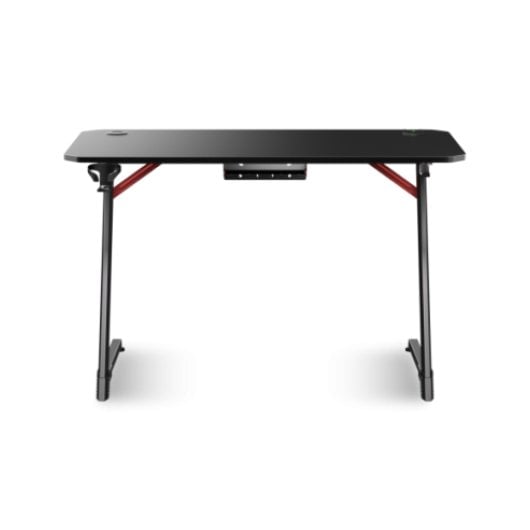 Mesa Gaming Spirit of Gamer 120cm MDF con LEDs, soporte auriculares y gestión de cables