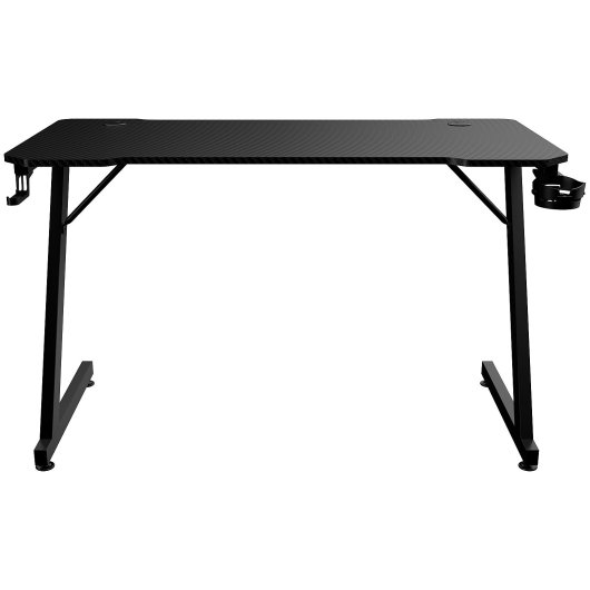 Mesa Gaming The G-Lab 120cm Metal Estável Preto com Passa Cabos