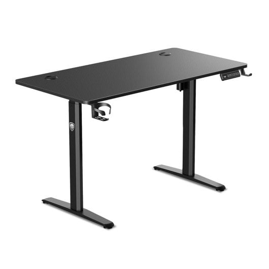 Bureau Gaming Spirit of Gamer 120cm Bois Noir Avec Ajustement De Hauteur
