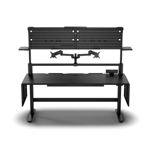 Extensions de Bureau Corsair Noir Kit de Panneaux Latéraux Perforés