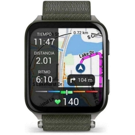 Garmin Venu X1 Bluetooth GPS Wi-Fi 46mm AMOLED Cinzento Escuro Resistência Água 5ATM SpO2
