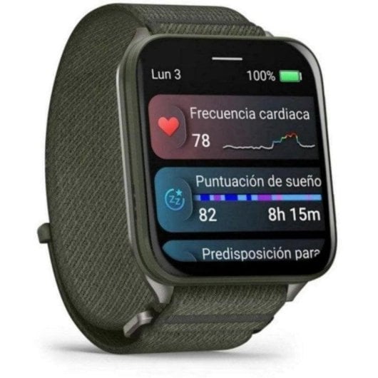 Garmin Venu X1 Bluetooth GPS Wi-Fi 46mm AMOLED Cinzento Escuro Resistência Água 5ATM SpO2