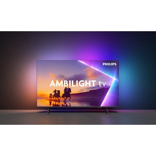 TV Philips 43PUS8550/12 QLED 4K UHD Ambilight 43" Smart TV Noir