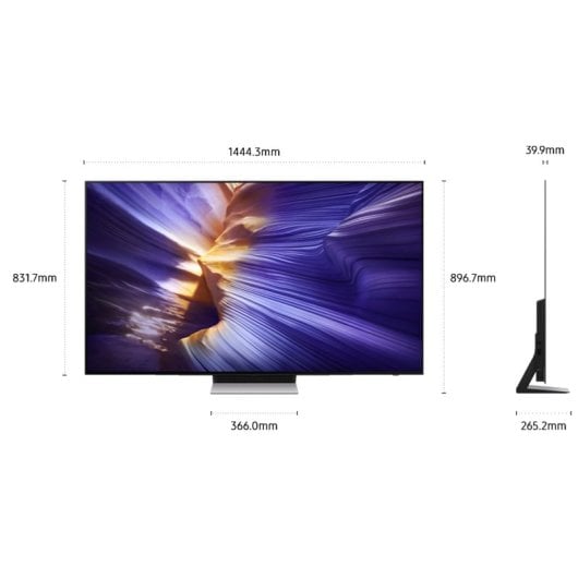 TV Samsung OLED TQ65S90F 65" 4K Smart TV 144Hz HDR Dolby Atmos