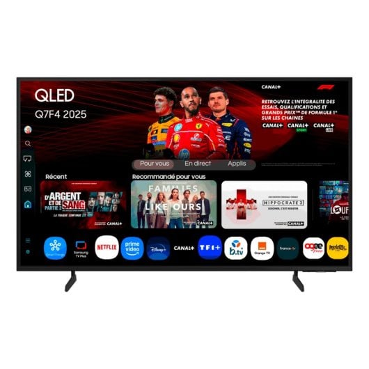 TV Samsung QLED TQ65Q7F4AUXXC 65" 4K Ultra HD HDR10+ Smart TV WiFi Bluetooth Negro