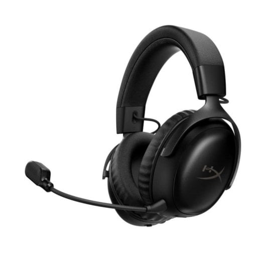 Auriculares HyperX Cloud III S Wireless Bluetooth 2.4 GHz Gaming Som Espacial Microfone Pretos