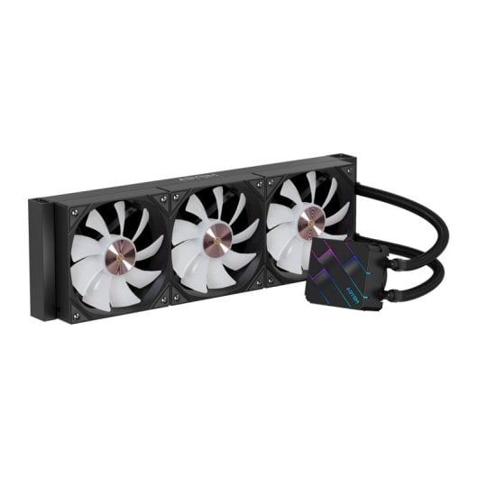 Refrigeración Líquida Abysm Oceanic Tide 360mm 3 Ventiladores ARGB Aluminio Teflón