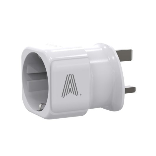 Adaptador de tomada universal SEM NOME 850 para Europa para Reino Unido, tipo G, fusível de 13 A, 2990 W