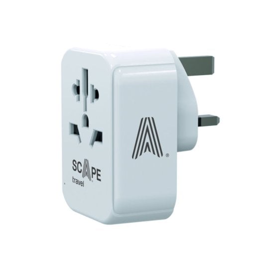 Scape Travel 830C Kompakter USB-A auf USB-C Multi-Outlet UK Universal-Reiseadapter