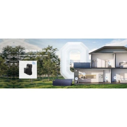 Compteur Intelligent EcoFlow – 120A – RS-485, Wi-Fi, Bluetooth – Précision 0,5 %