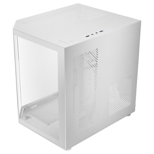 Mars Gaming MC-3TLITE Caixa Gaming Micro-ATX com Triplo Vidro Temperado e Ventoinha FRGB 120mm Branca