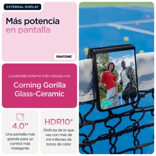 Smartphone Motorola Razr 60 Ultra 16GB 512GB Snapdragon 8 Elite Rosa 5G Plegable