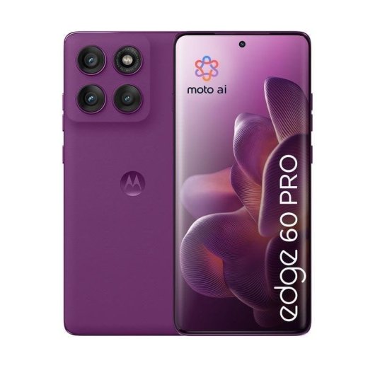 Motorola Edge 60 Pro 5G 12GB 6.67" 512GB Viola Tripla fotocamera