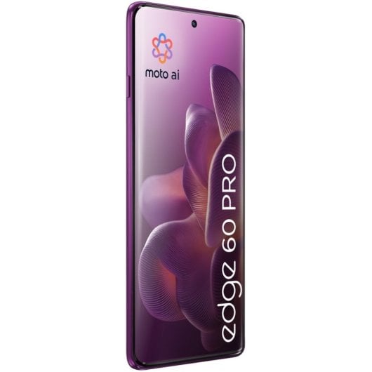 Smartphone Motorola Edge 60 Pro 12GB 512GB Pantalla 1220p IA Púrpura