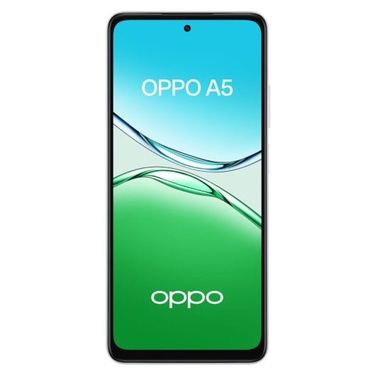 Smartphone OPPO A5 6GB 128GB 50MP Android 15 Weiß Mist White