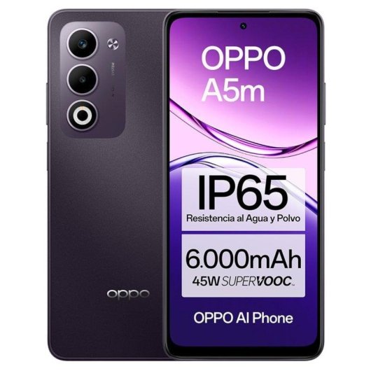 OPPO A5m 4G 8GB 256GB 6.67" Morado