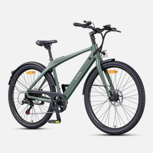 Bicicleta eléctrica ENGWE Motor 250W Fibra de carbono Par 42Nm Sensor de par Ultraligera