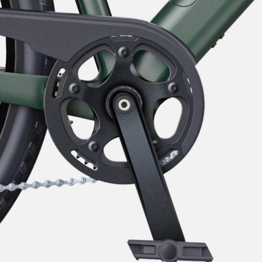 Bicicleta eléctrica ENGWE Motor 250W Fibra de carbono Par 42Nm Sensor de par Ultraligera