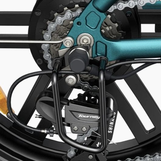 Bicicleta eléctrica ENGWE L20 Boost 126km autonomía frenos de disco botón Power Boost