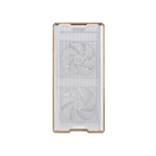 Caja PC ATX/EATX Lian Li Lancool 217 Acero/Madera/Templado Blanco aRGB+Ventilación Avanzada