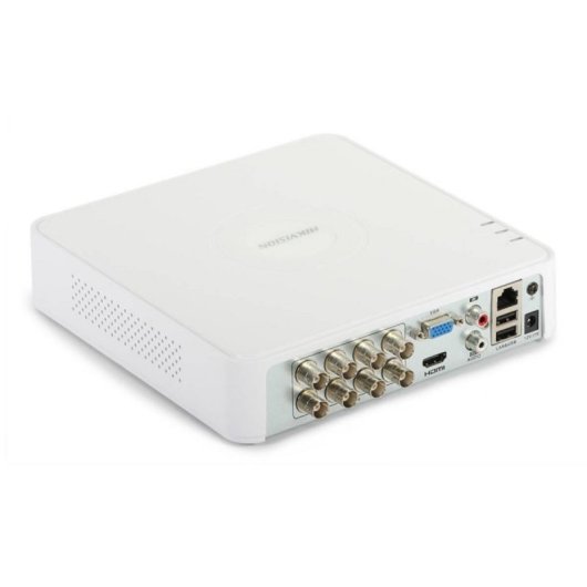 Grabador DVR Hikvision iDS-7108HUHI-M1/S(C) AcuSense 8 Canales 10TB H.265 Pro+ Blanco