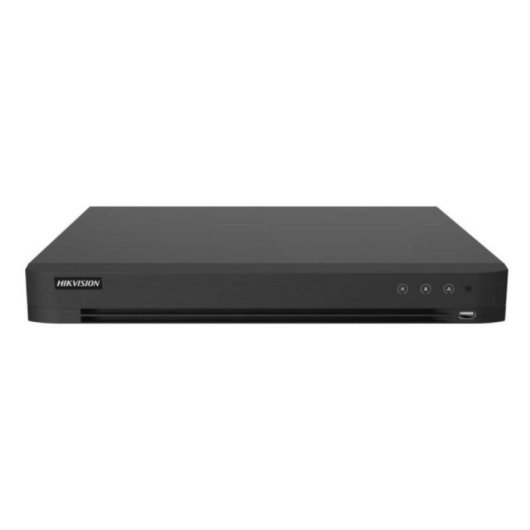 DVR Hikvision DS-7216HQHI-K1 4K de 16 canais com reconhecimento facial H. 265 Pro+, disco rígido duplo Gigabit de 24 TB