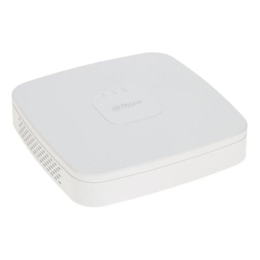 Grabador NVR Dahua DHI-NVR2104-P-4KS3 4 Canales PoE 12MP H.265+/H.264+ 20TB Blanco