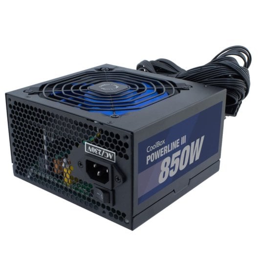 Coolbox Powerline 3 Fonte de alimentação 850W Eficiência 85%